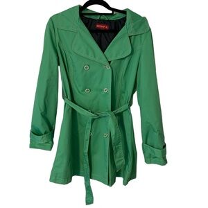 Merona Green Trench Coat